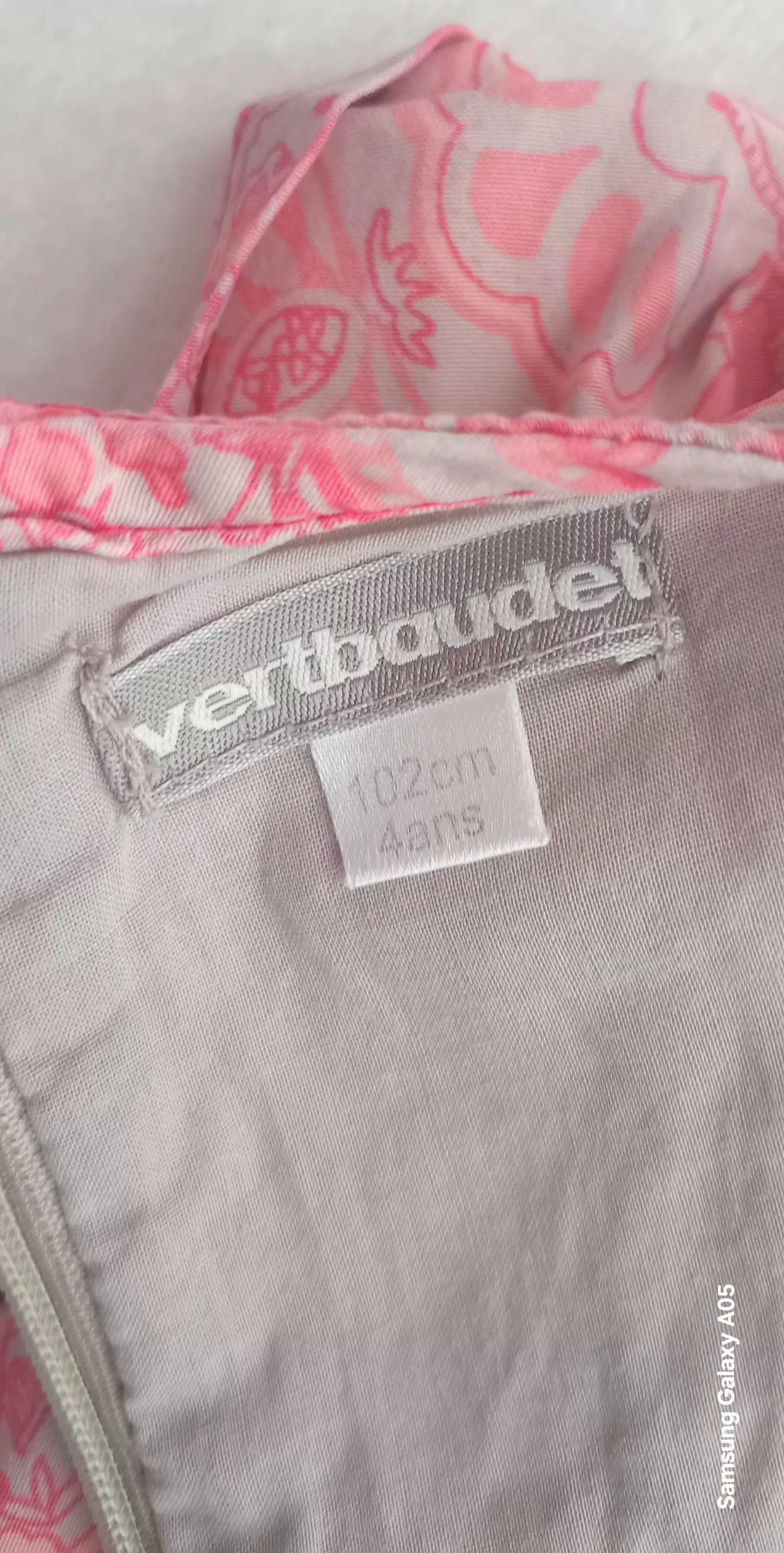 Vestido Vertbaudet 4 anos rosa•Excelente estado – photo 14